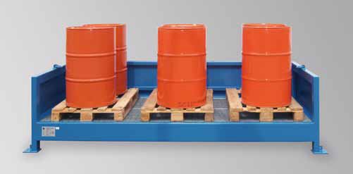 Wasserschutzfachcontainer 1 Ebene - Breite 3130 mm